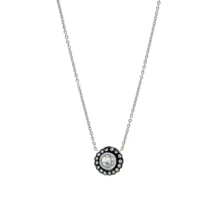 True Romance Rose Cut and Diamond Necklace