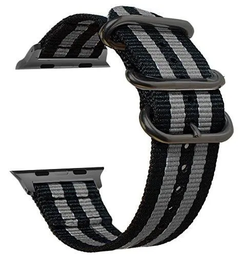 Woven Nylon Colorful Strap Bracelet iWatch Sport Wristband Series