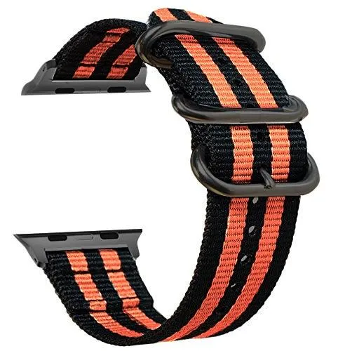 Woven Nylon Colorful Strap Bracelet iWatch Sport Wristband Series